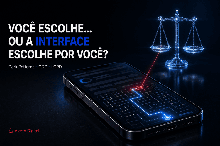Dark Patterns: quando o design da interface pode violar o CDC